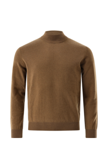 CONCEPT GREEN pullover col montant CG Deno en maille fine