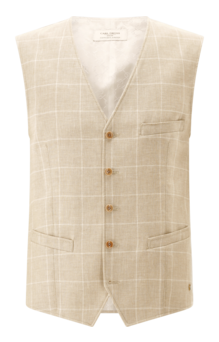CONCEPT GREEN SAY YES Linnen-wol mix Vest CG Wilson-G