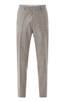 SAY YES Pantalon CG Silas en laine vierge et coton mélangés