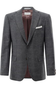 Veste CG Tomson en laine vierge et lin