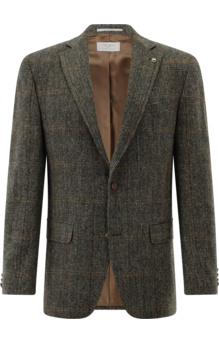 CONCEPT GREEN Harris Tweed Schurwoll Sakko CG Theo